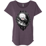 T-Shirts Vintage Purple / X-Small Mirror Triblend Dolman Sleeve