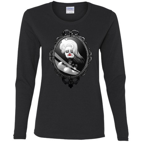 T-Shirts Black / S Mirror Women's Long Sleeve T-Shirt