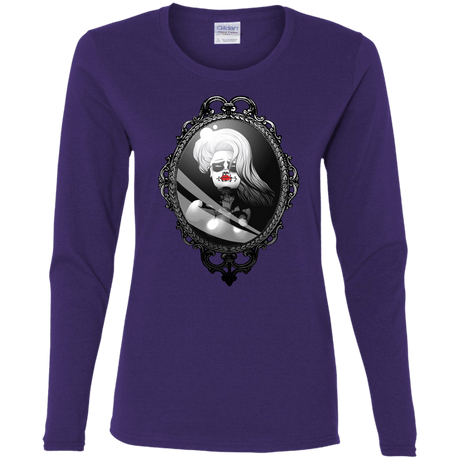 T-Shirts Purple / S Mirror Women's Long Sleeve T-Shirt