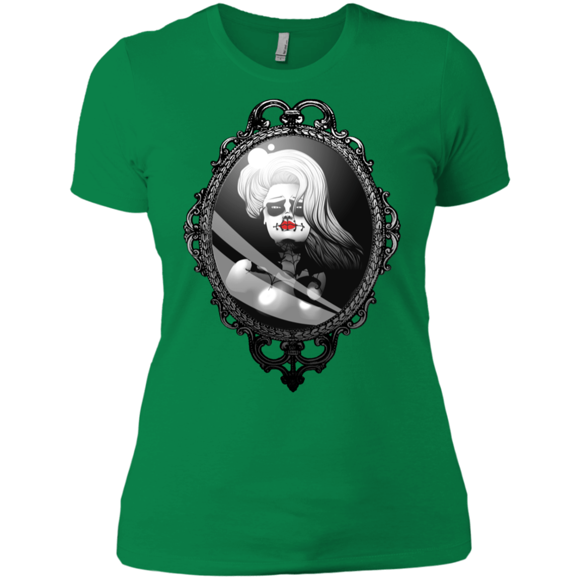 T-Shirts Kelly Green / X-Small Mirror Women's Premium T-Shirt