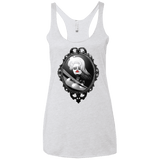 T-Shirts Heather White / X-Small Mirror Women's Triblend Racerback Tank