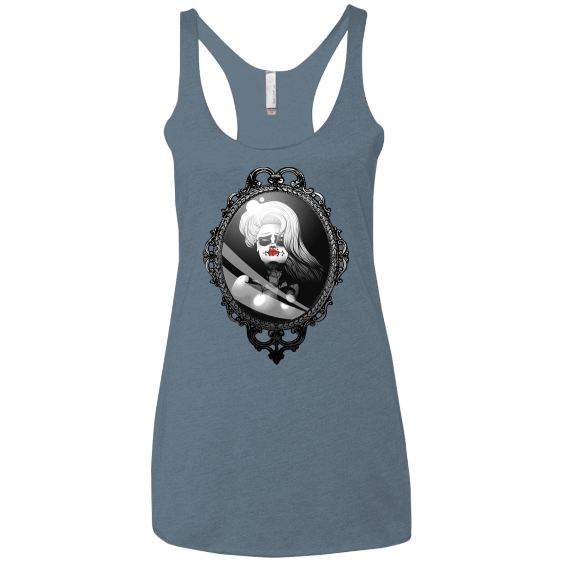 T-Shirts Indigo / X-Small Mirror Women's Triblend Racerback Tank