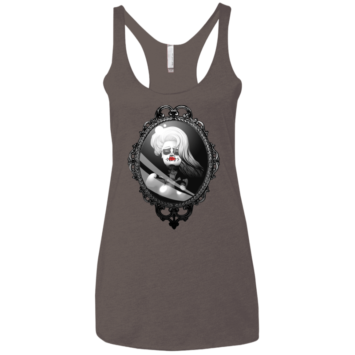 T-Shirts Macchiato / X-Small Mirror Women's Triblend Racerback Tank