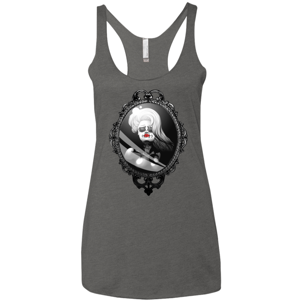 T-Shirts Premium Heather / X-Small Mirror Women's Triblend Racerback Tank