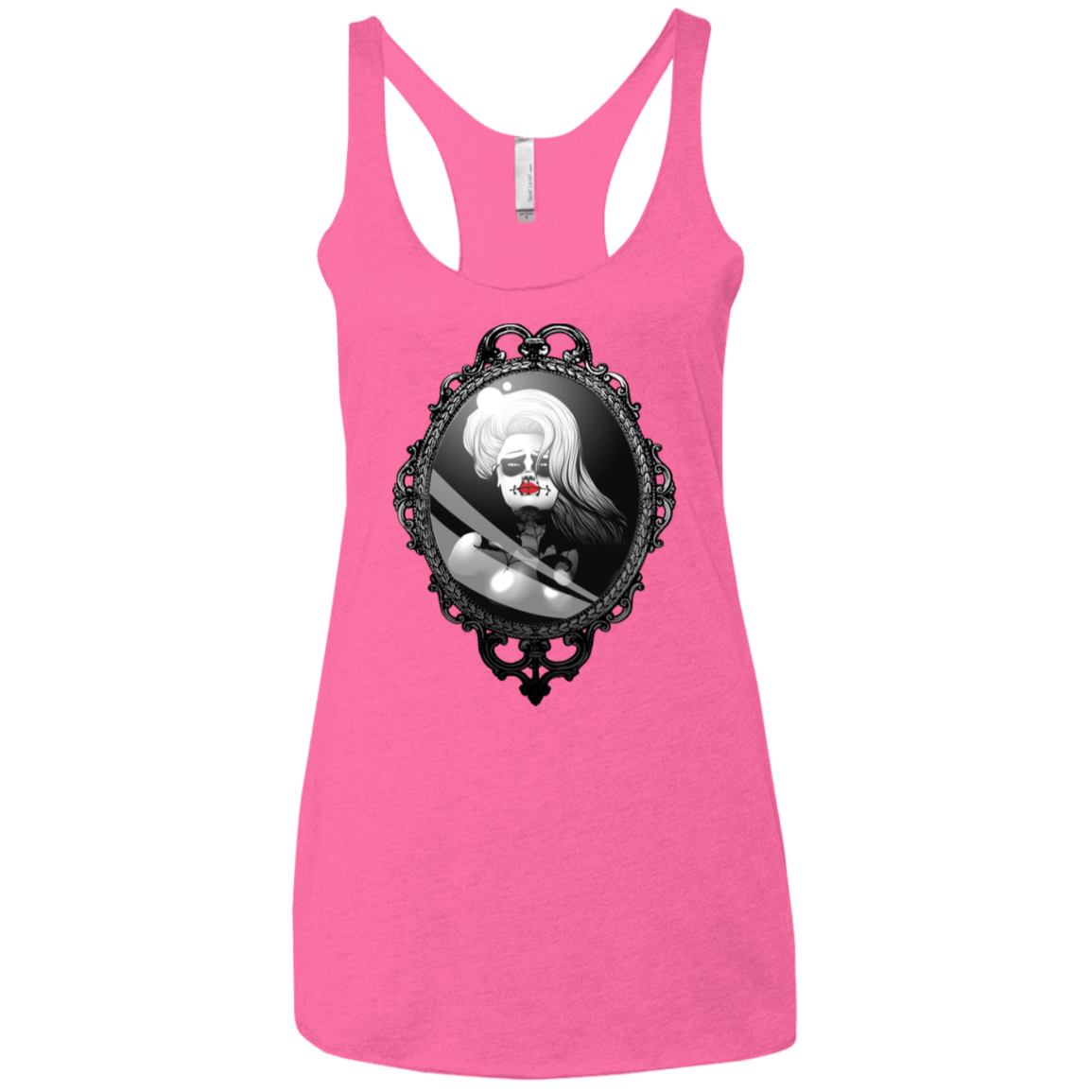 T-Shirts Vintage Pink / X-Small Mirror Women's Triblend Racerback Tank