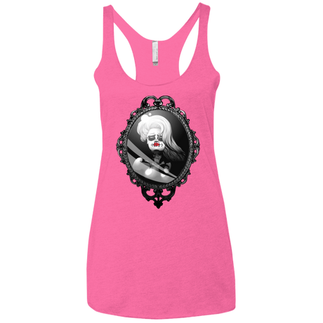 T-Shirts Vintage Pink / X-Small Mirror Women's Triblend Racerback Tank