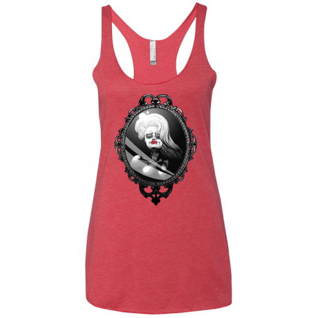 T-Shirts Vintage Red / X-Small Mirror Women's Triblend Racerback Tank