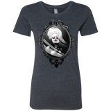 T-Shirts Vintage Navy / S Mirror Women's Triblend T-Shirt