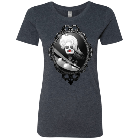 T-Shirts Vintage Navy / S Mirror Women's Triblend T-Shirt