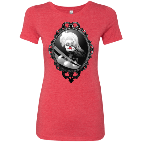 T-Shirts Vintage Red / S Mirror Women's Triblend T-Shirt