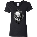 T-Shirts Black / S Mirror Women's V-Neck T-Shirt