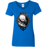 T-Shirts Royal / S Mirror Women's V-Neck T-Shirt