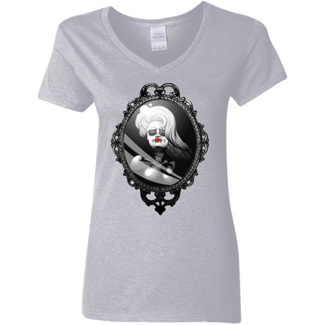 T-Shirts Sport Grey / S Mirror Women's V-Neck T-Shirt