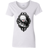 T-Shirts White / S Mirror Women's V-Neck T-Shirt