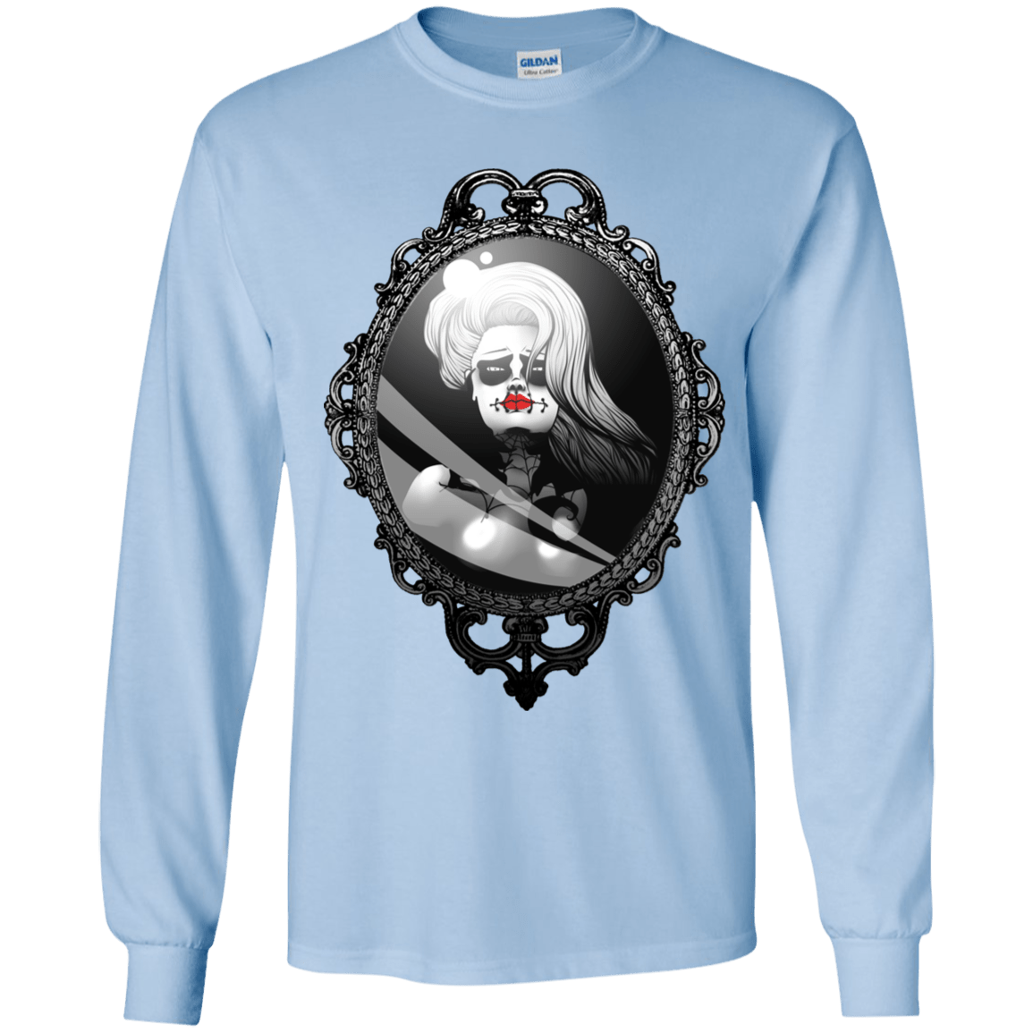 T-Shirts Light Blue / YS Mirror Youth Long Sleeve T-Shirt