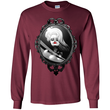 T-Shirts Maroon / YS Mirror Youth Long Sleeve T-Shirt