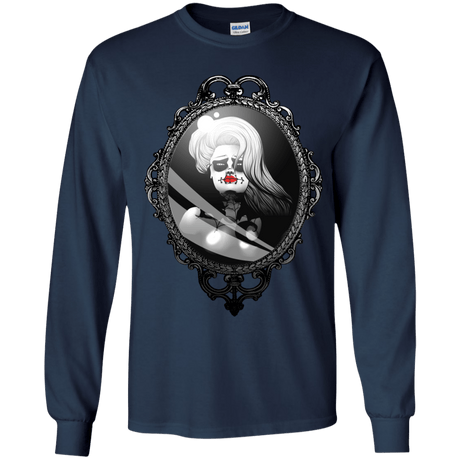 T-Shirts Navy / YS Mirror Youth Long Sleeve T-Shirt