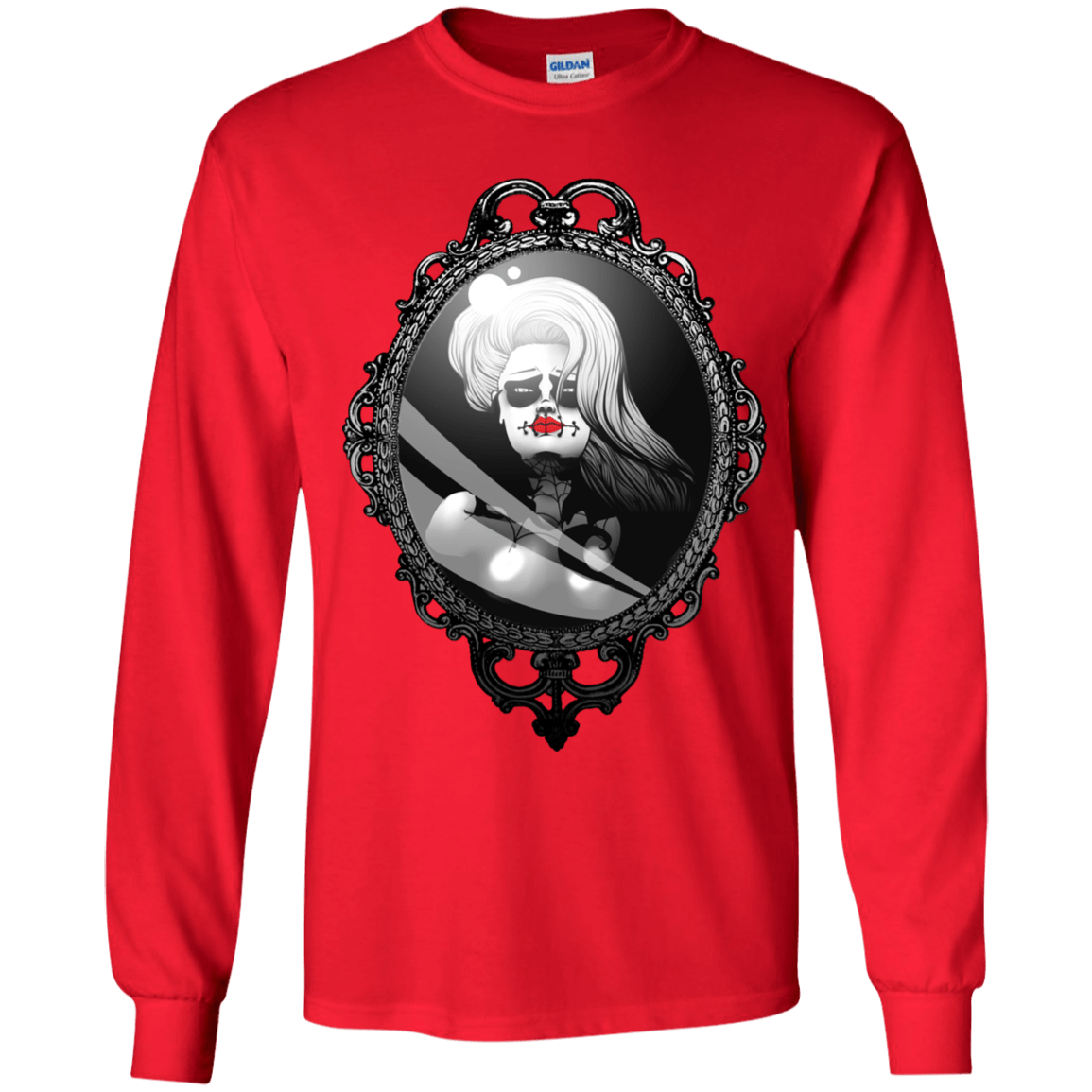 T-Shirts Red / YS Mirror Youth Long Sleeve T-Shirt