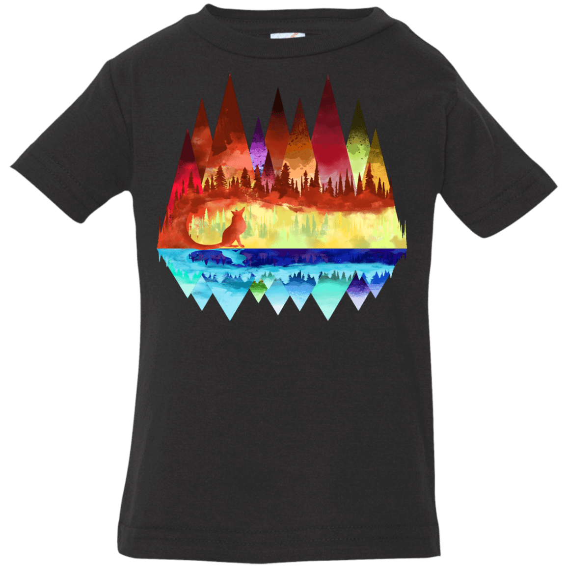 T-Shirts Black / 6 Months Mirrored Range Infant Premium T-Shirt