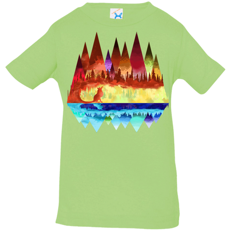 T-Shirts Key Lime / 6 Months Mirrored Range Infant Premium T-Shirt