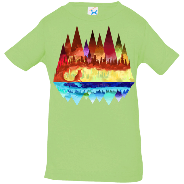 T-Shirts Key Lime / 6 Months Mirrored Range Infant Premium T-Shirt