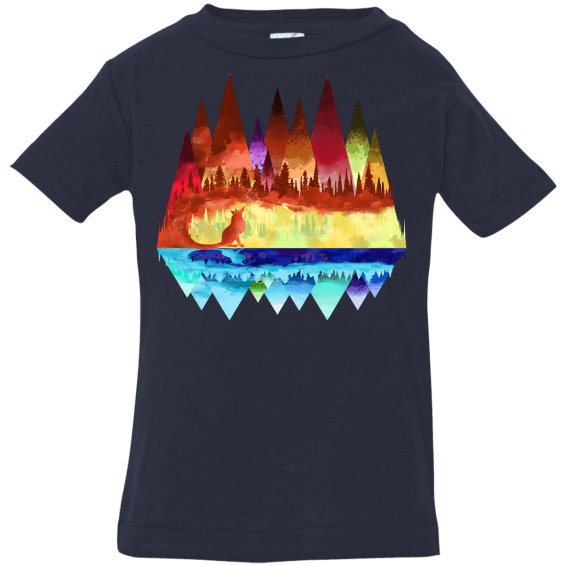 T-Shirts Navy / 6 Months Mirrored Range Infant Premium T-Shirt