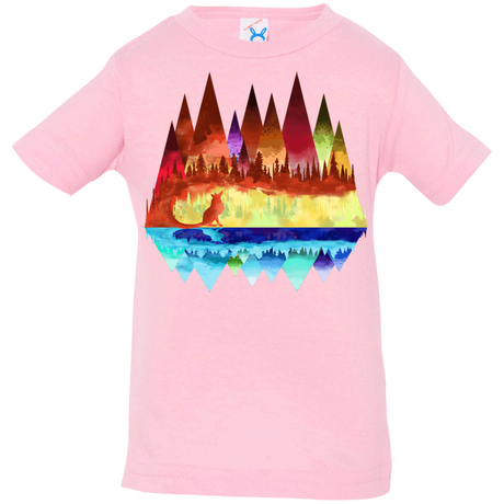 T-Shirts Pink / 6 Months Mirrored Range Infant Premium T-Shirt