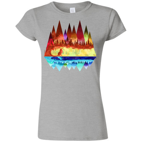 T-Shirts Sport Grey / S Mirrored Range Junior Slimmer-Fit T-Shirt