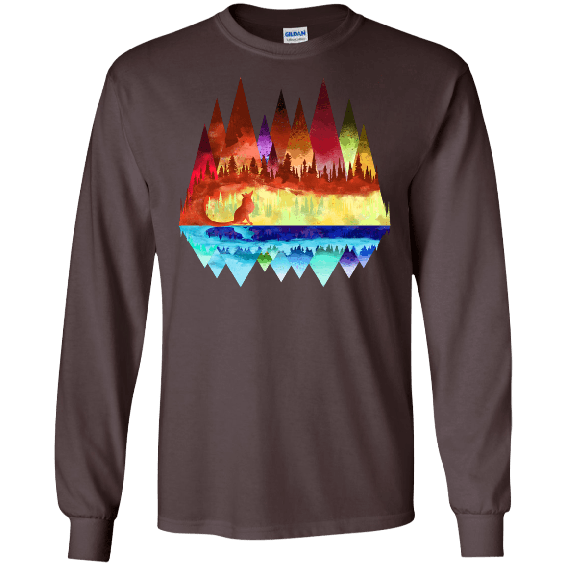 Mirrored Range Men's Long Sleeve T-Shirt