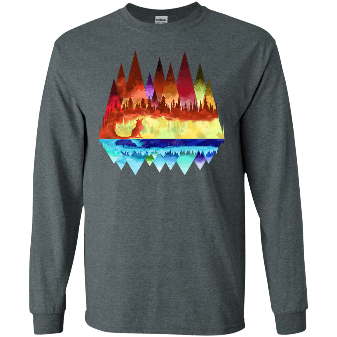 Mirrored Range Men's Long Sleeve T-Shirt