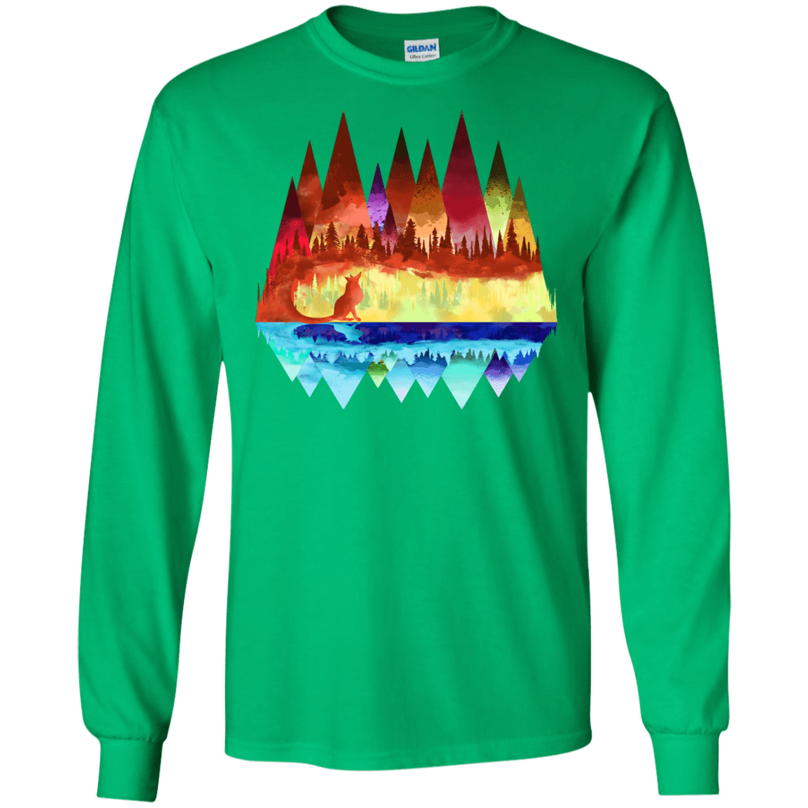 Mirrored Range Men's Long Sleeve T-Shirt