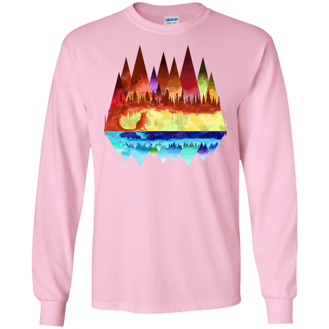 Mirrored Range Men's Long Sleeve T-Shirt