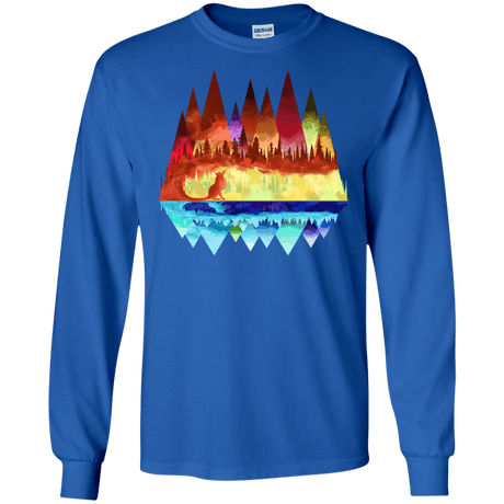 Mirrored Range Men's Long Sleeve T-Shirt