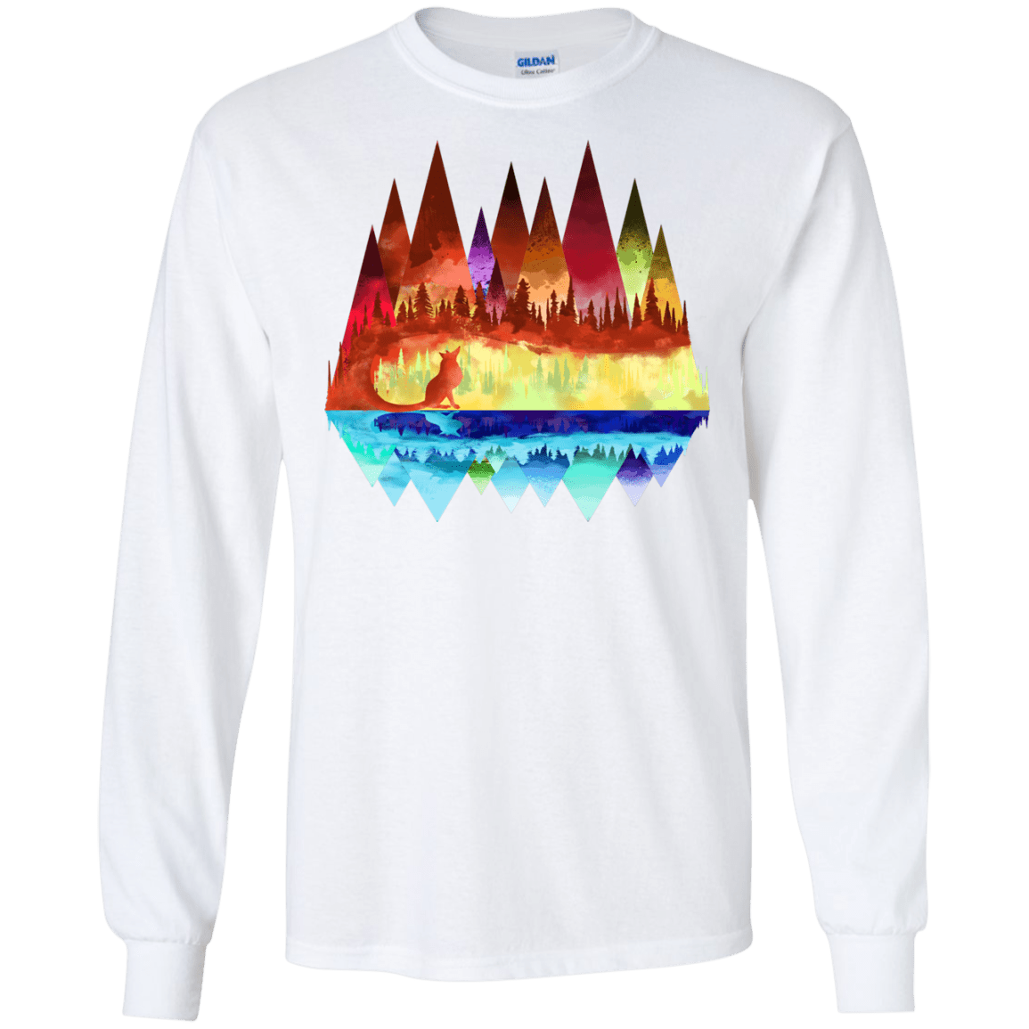 Mirrored Range Men's Long Sleeve T-Shirt