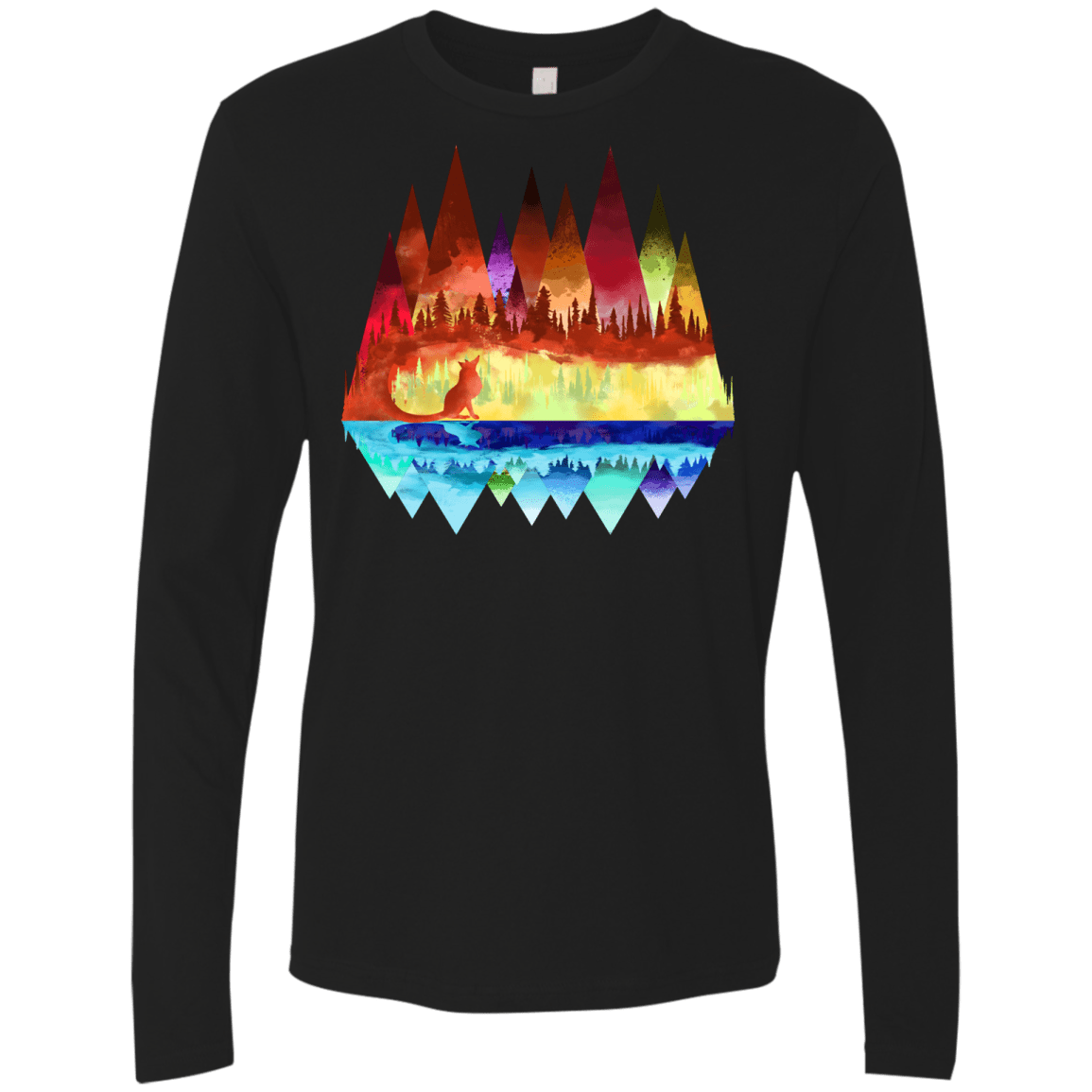 Mirrored Range Men's Premium Long Sleeve