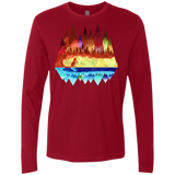 Mirrored Range Men's Premium Long Sleeve