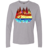 Mirrored Range Men's Premium Long Sleeve