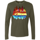 Mirrored Range Men's Premium Long Sleeve