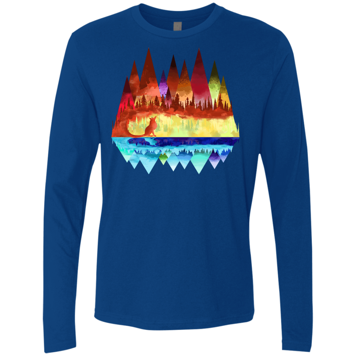 Mirrored Range Men's Premium Long Sleeve