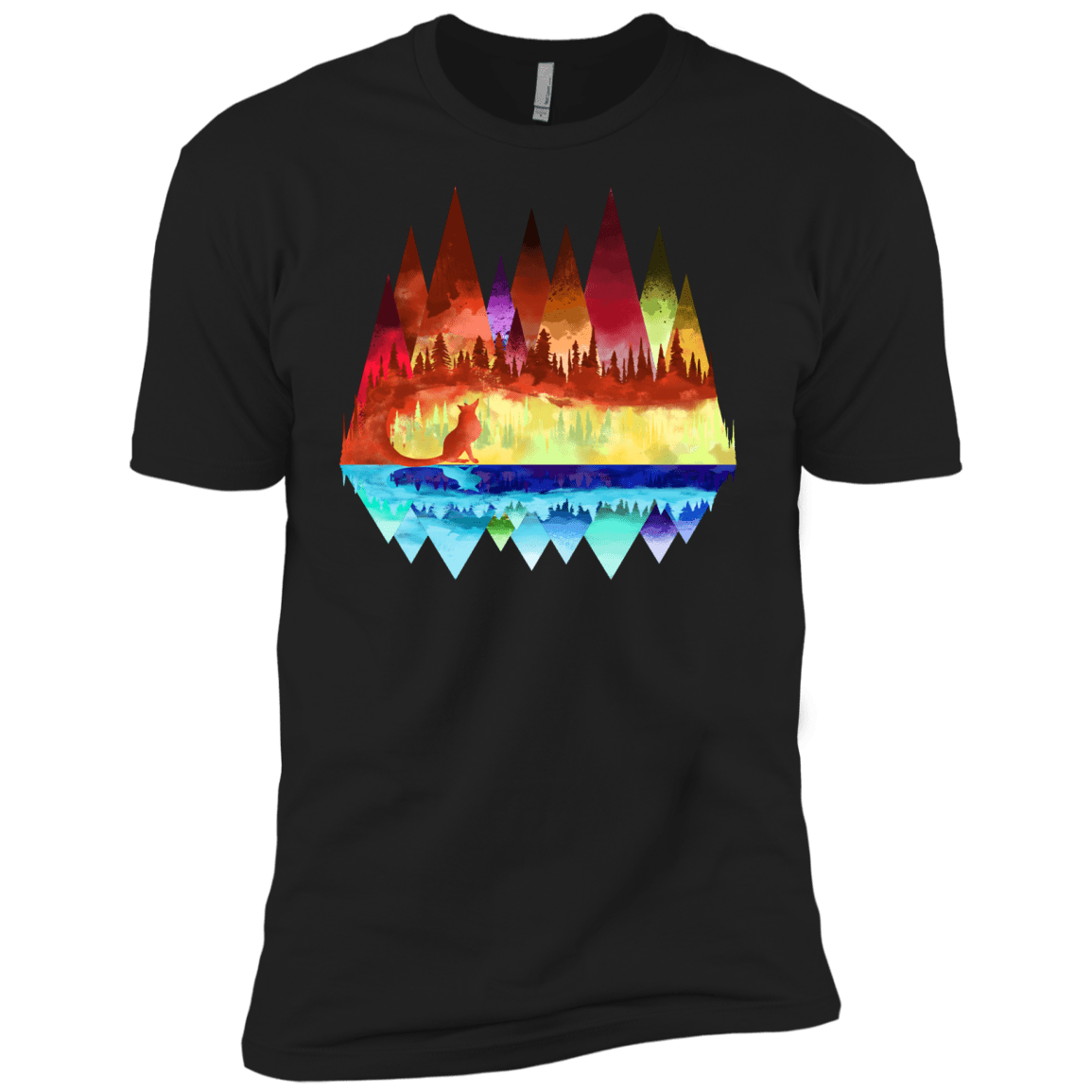 Mirrored Range Men's Premium T-Shirt