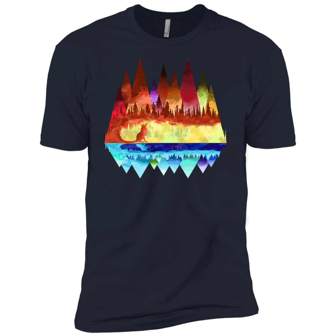 Mirrored Range Men's Premium T-Shirt