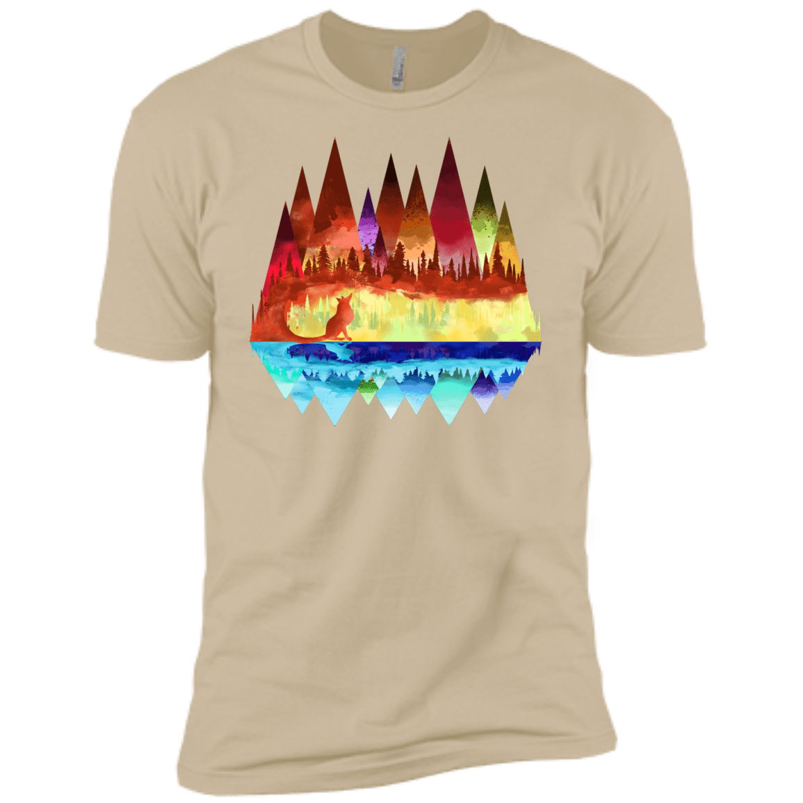 Mirrored Range Men's Premium T-Shirt