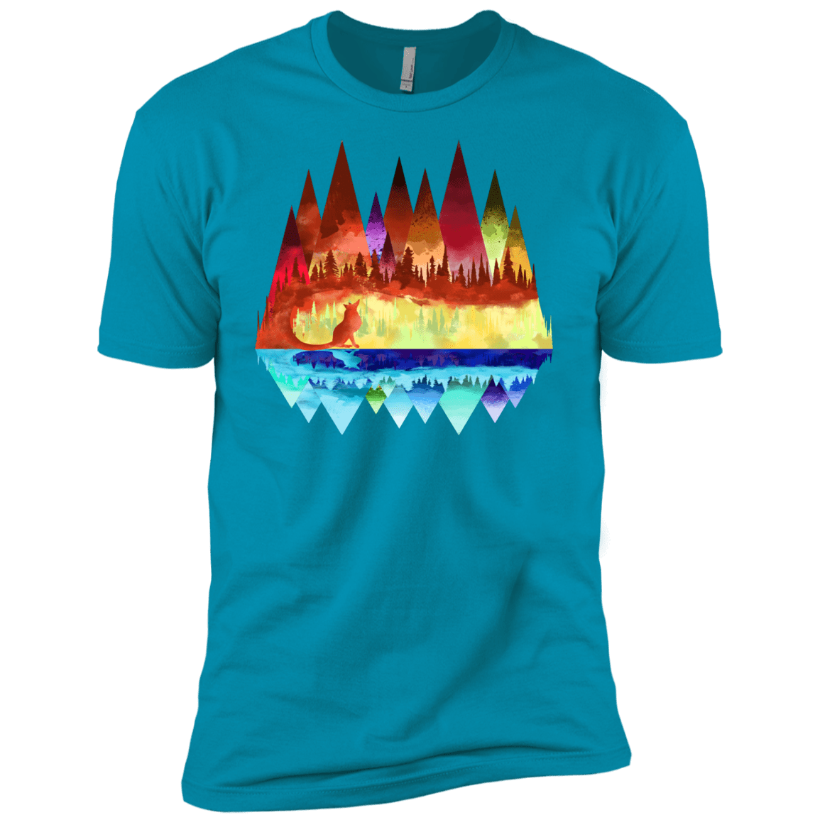 Mirrored Range Men's Premium T-Shirt