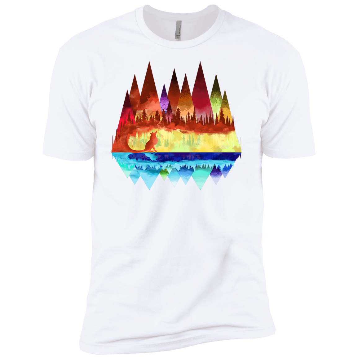 Mirrored Range Men's Premium T-Shirt