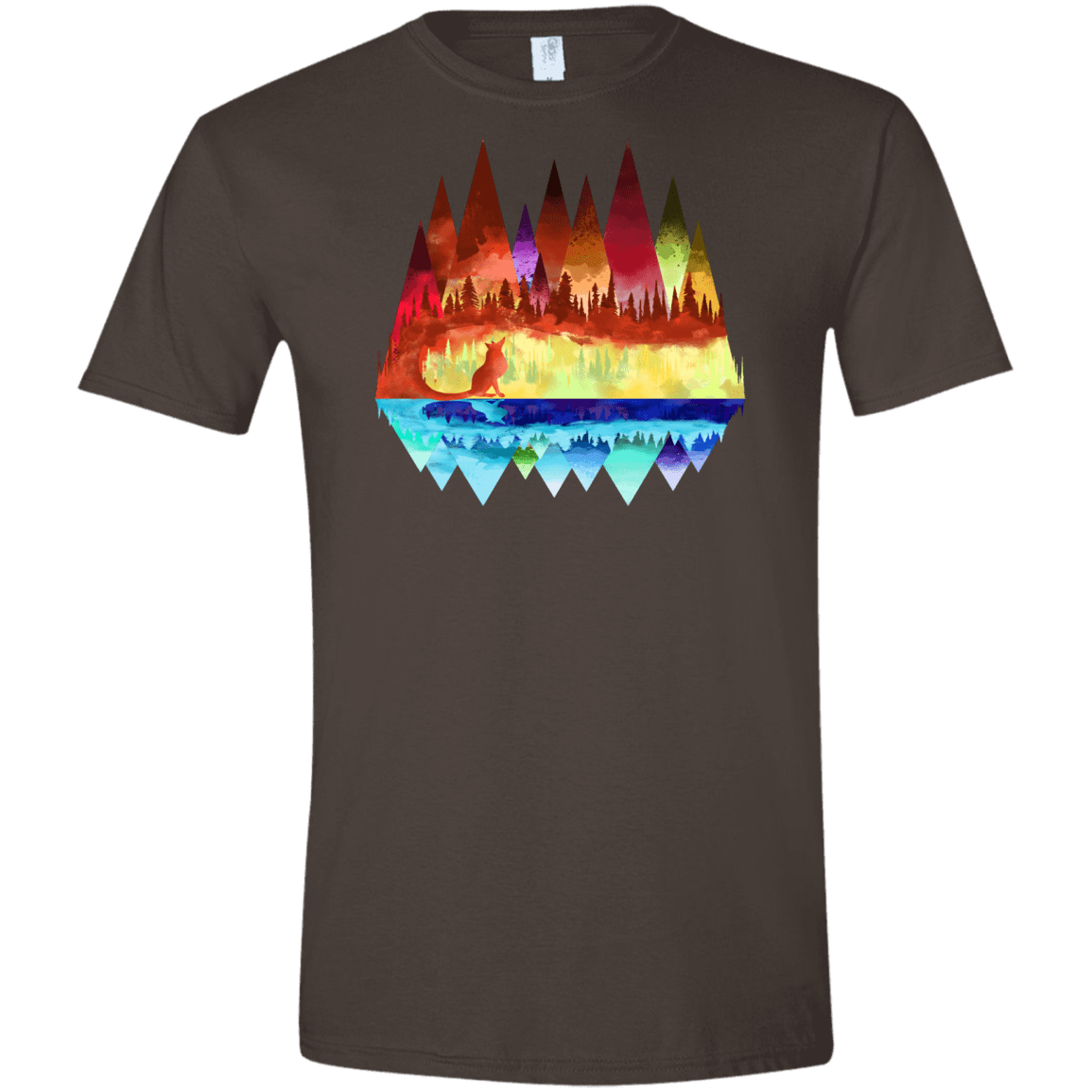 Mirrored Range Men's Semi-Fitted Softstyle