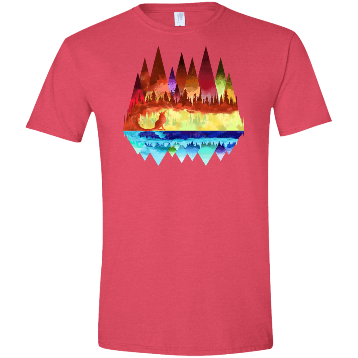 Mirrored Range Men's Semi-Fitted Softstyle