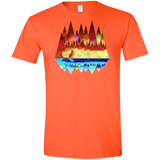 Mirrored Range Men's Semi-Fitted Softstyle