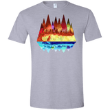 Mirrored Range Men's Semi-Fitted Softstyle