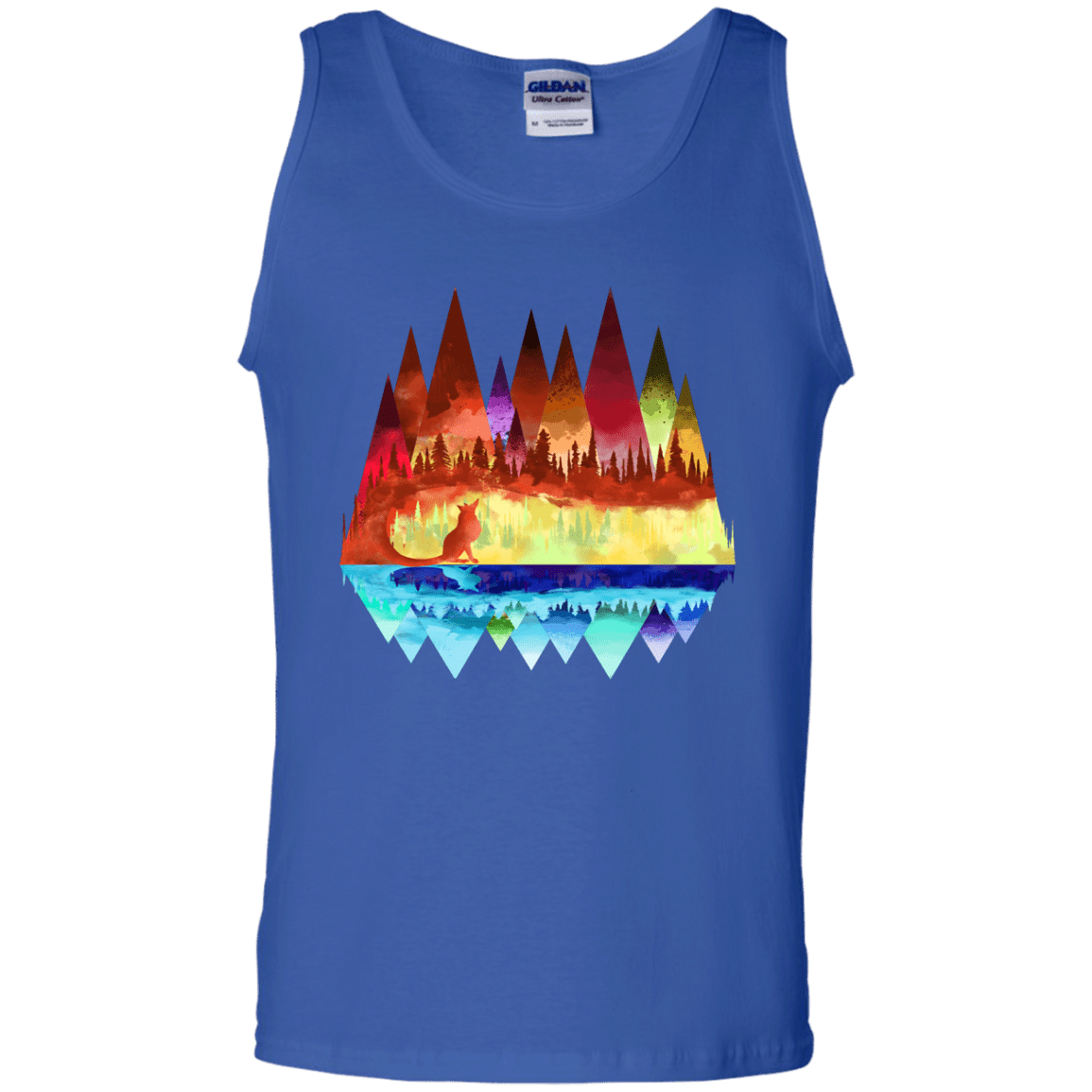 Mirrored Range Men's Tank Top