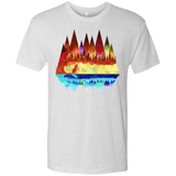 T-Shirts Heather White / S Mirrored Range Men's Triblend T-Shirt